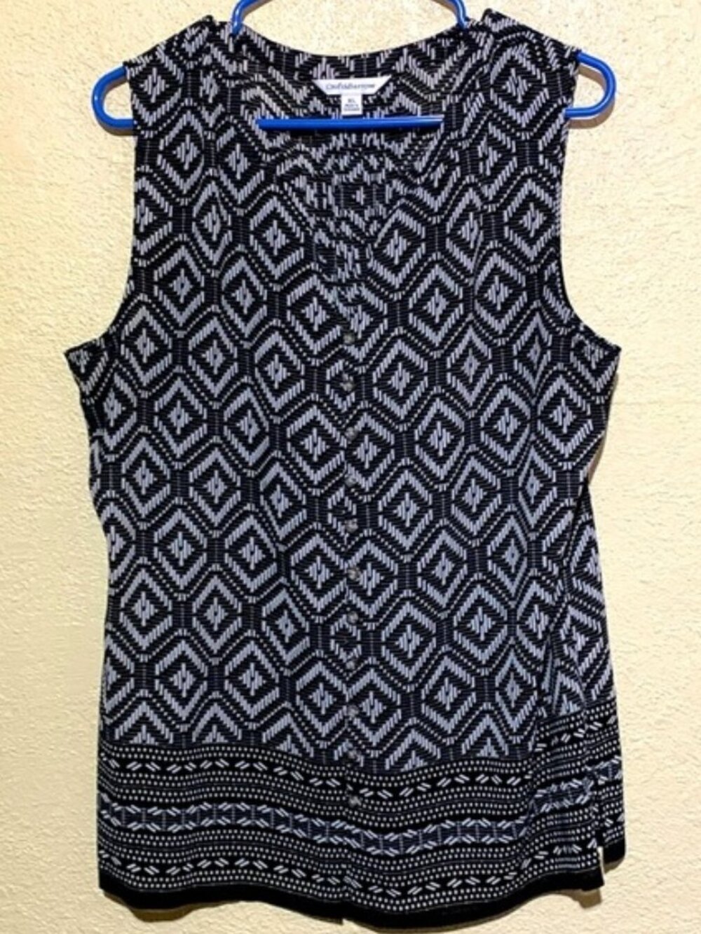 Clothes~ Croft & Barrow Sleeveless Top, Blouse, Shirt. Sz XL X-Large EUC!